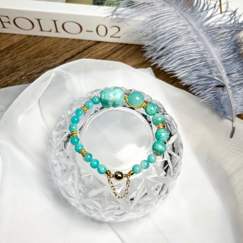 歸心｜Return｜貔貅系列｜天河石天河石貔貅手鍊